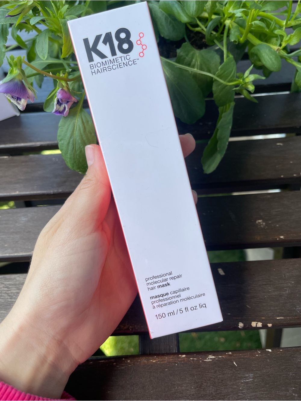 K18 Biomimetic Hairscience Professional Molecular Repair Hair Mask - White